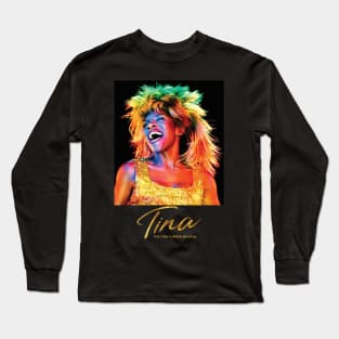 Tina Turner // The Queen of Rock RIP 1939 -2023 Long Sleeve T-Shirt